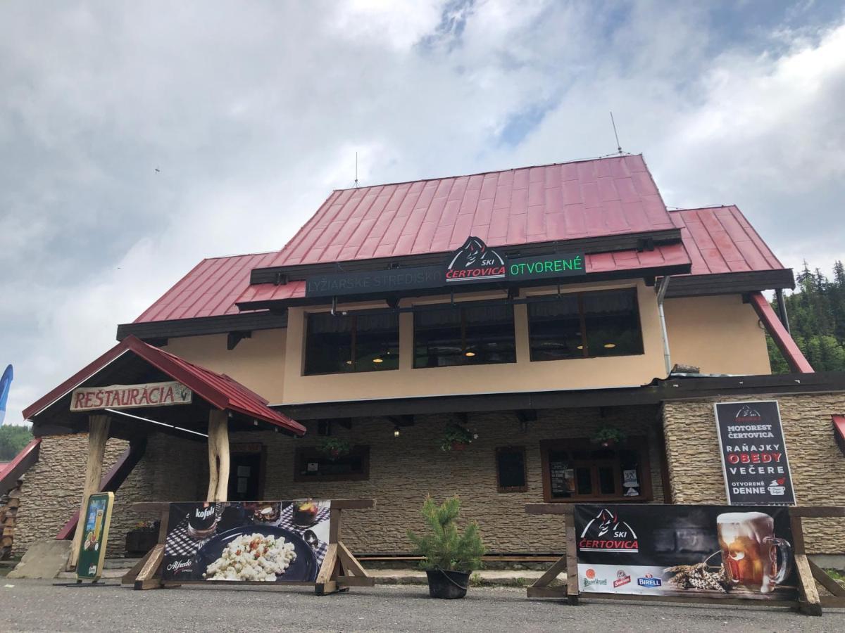 Motorest Ski Certovica Hotel Vysna Boca Exterior photo